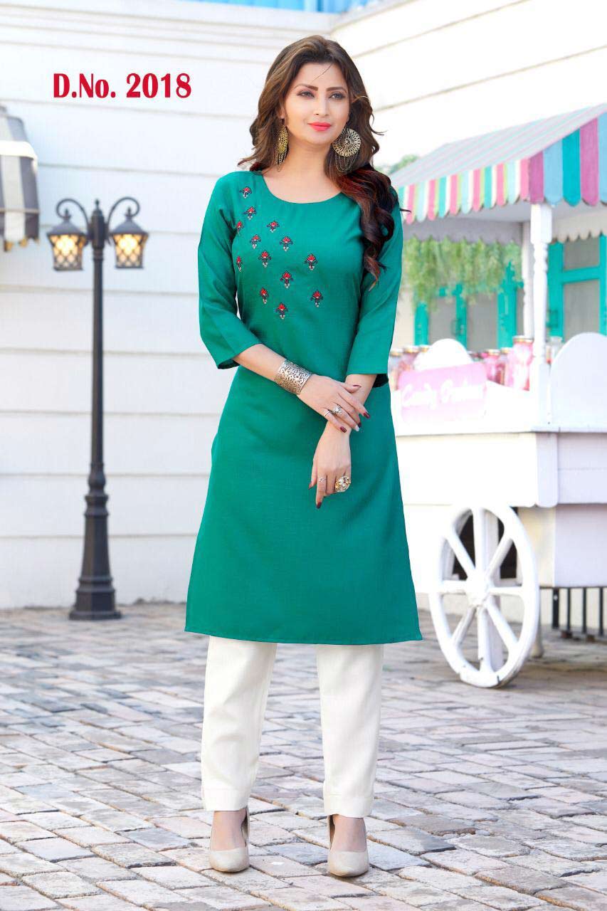 Ruby Vol-2 Wholesale Cotton Kurtis Catalog Ruby Vol-2 Wholesale Cotton Kurtis Catalog